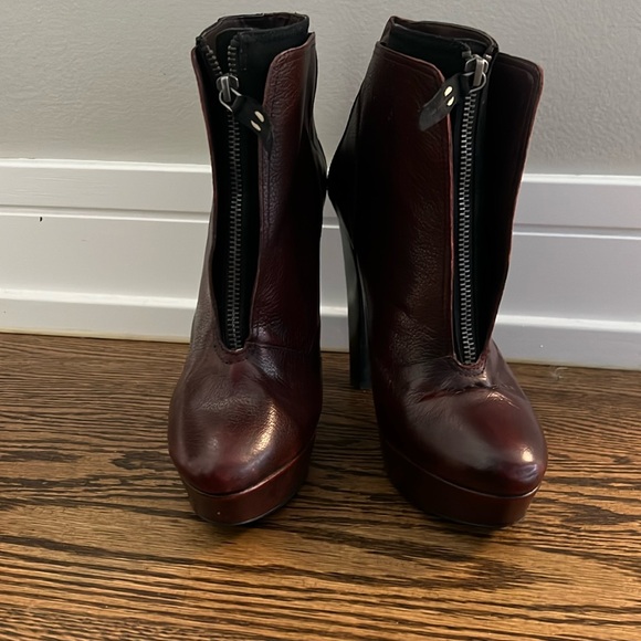 luxury rebel Shoes - Luxury Rebel Boots Randy - Burgandy 39.5 Size